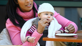Padma Lakshmi's Baby Destined To Be A Foodie